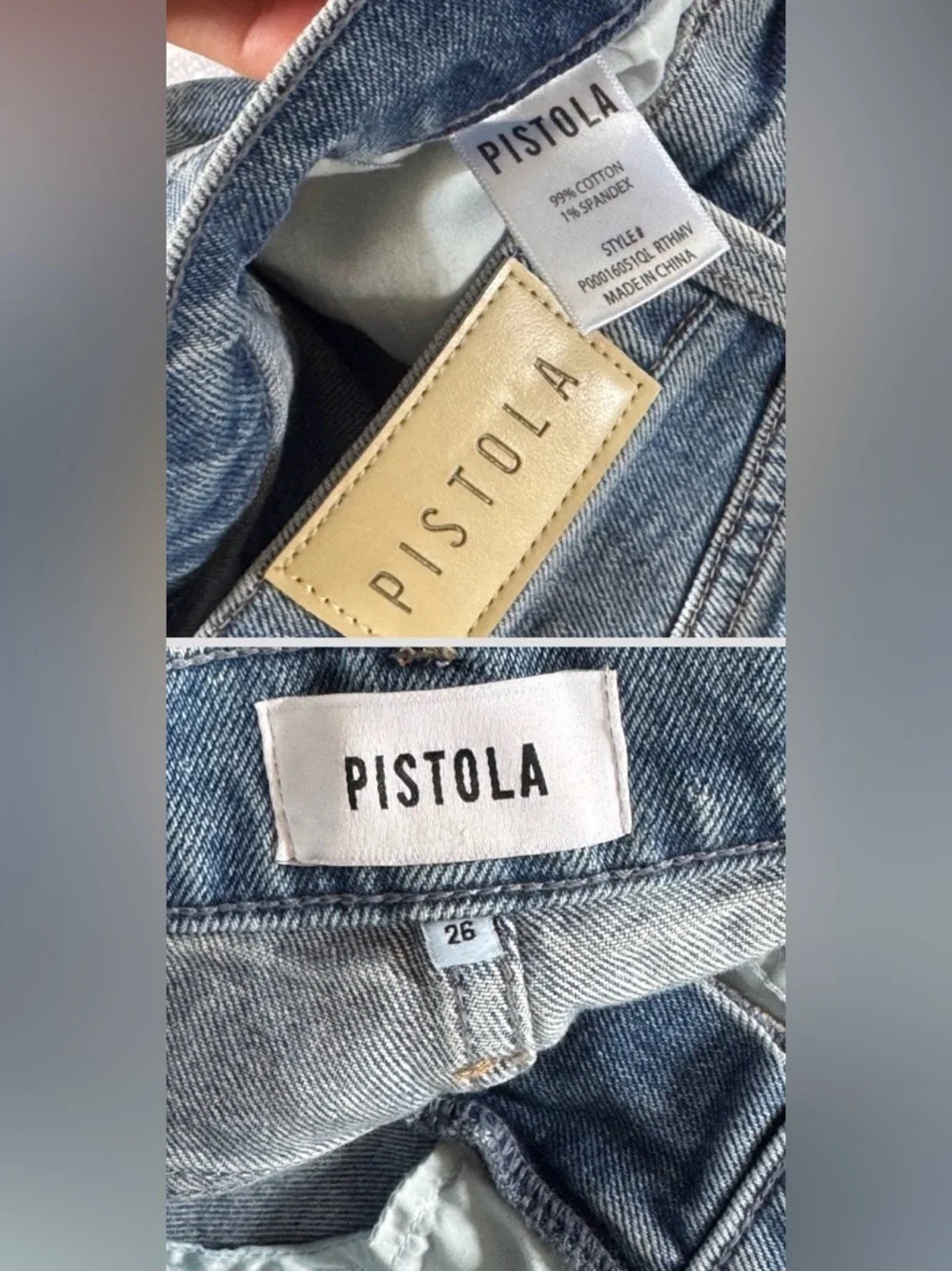 PISTOLA LANA CROP HIGH RISE ULTRA WIDE LEG in RHYTHM VINTAGE
Size 26 - Picture 7 of 10